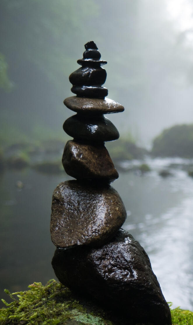 Stones Piled Up