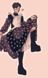 Eret strawberrydress