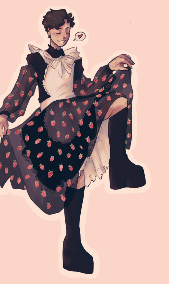 Eret strawberrydress