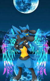 Lucario With Riolu