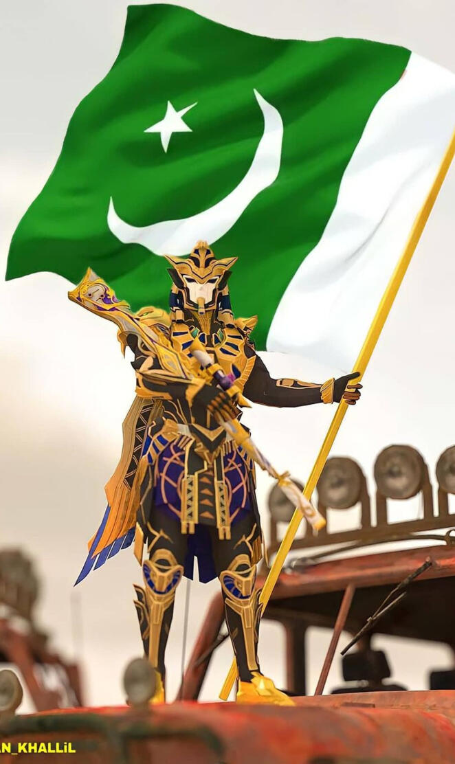 Pharaoh with Pakistani