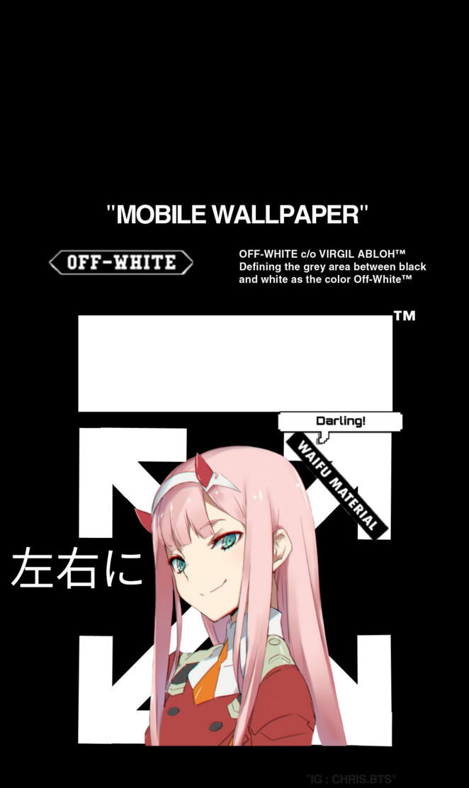Zero two off White