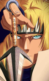 Minato with kunai