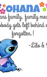 Ohana lilo and stitch