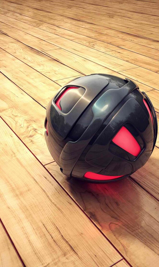 3d sphere wood