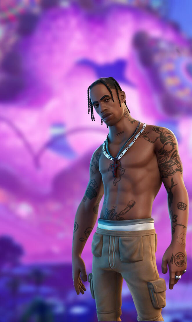 Travis scott, fornite