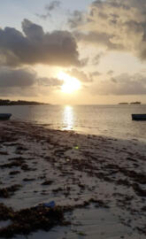 Sunrise at the beach