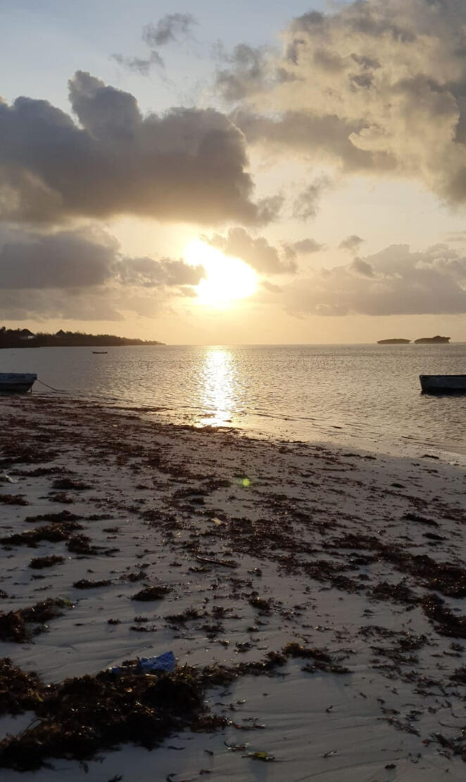 Sunrise at the beach