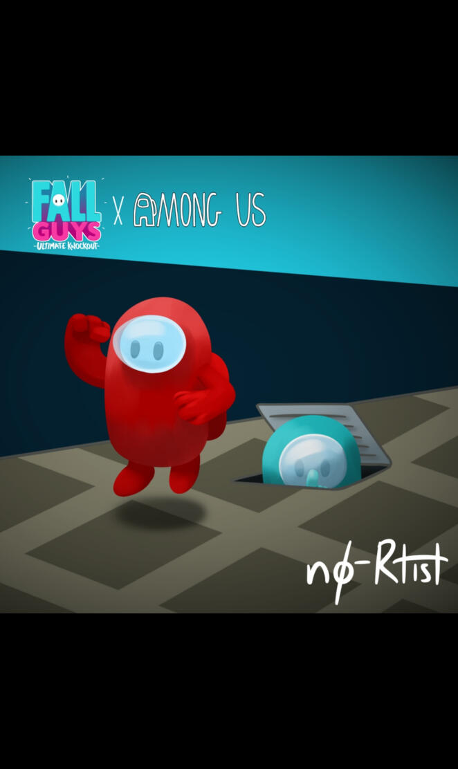 Fall guys X Among us