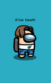 Keneth Among Us Blue