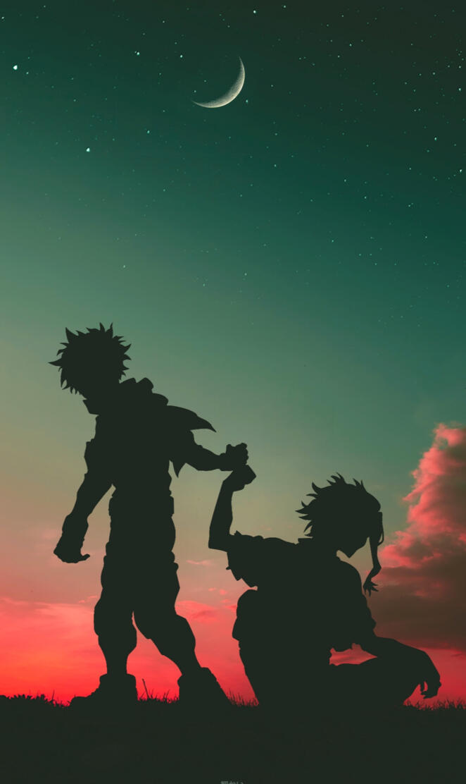 Deku & All Might