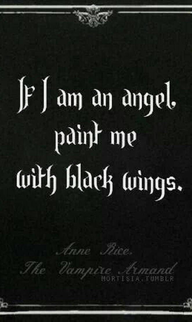 Give Me Black Wings