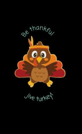 Thankful jive turkey