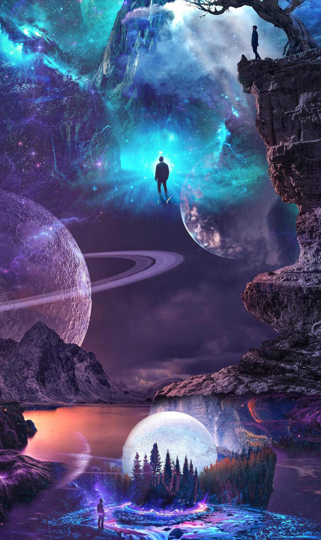 S21 Ultra Trippy Art 