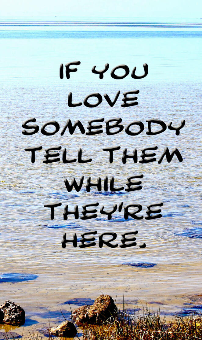 Love Somebody