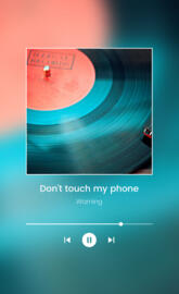 No tocar mi teléfono