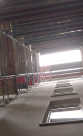 Scaff Elevator shaft