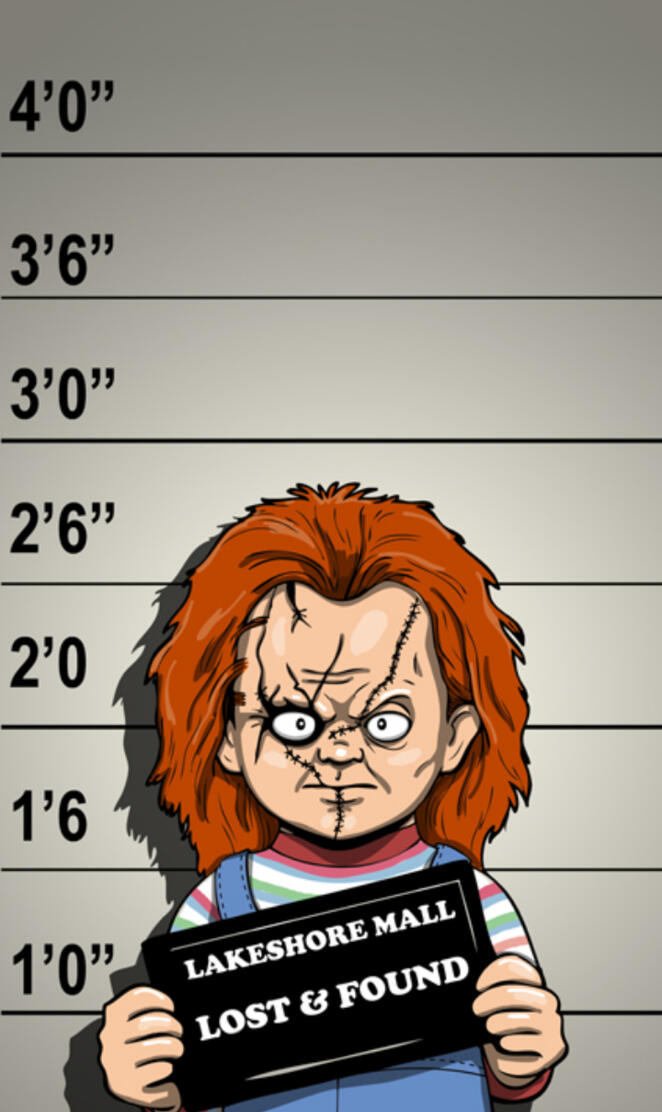 Chucky Mugshot