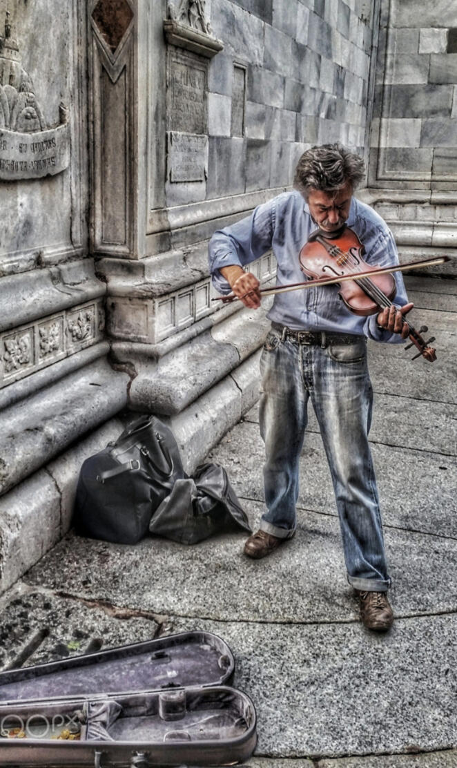The musician