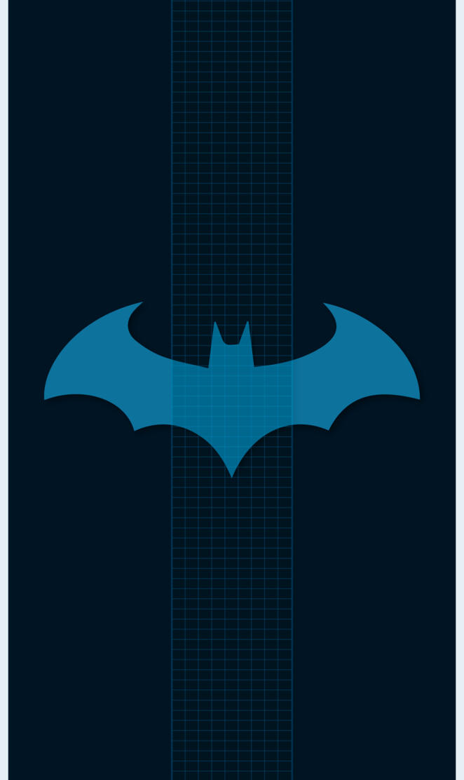 Batman Blue Logo