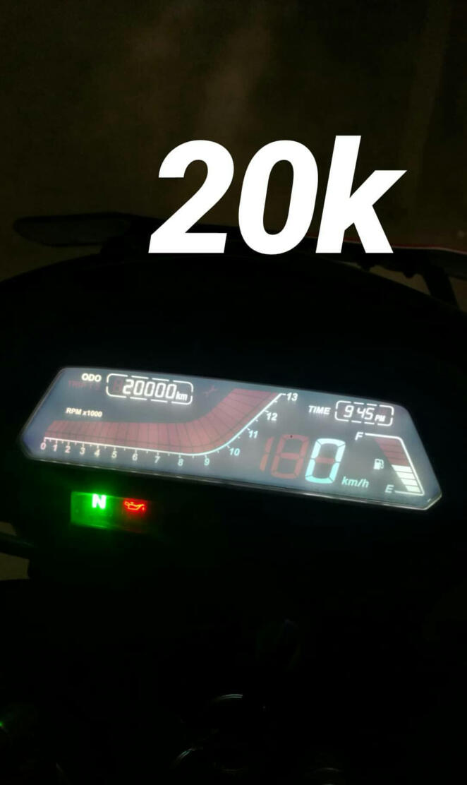 Dominar400 km 20k