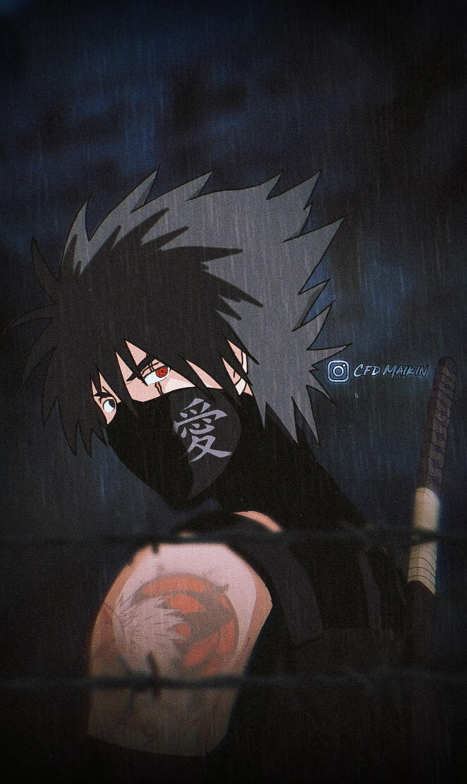 Kakashi wallpaper dark
