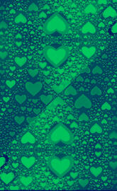 Green St Pat's Hearts