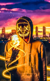 NEON MASK 