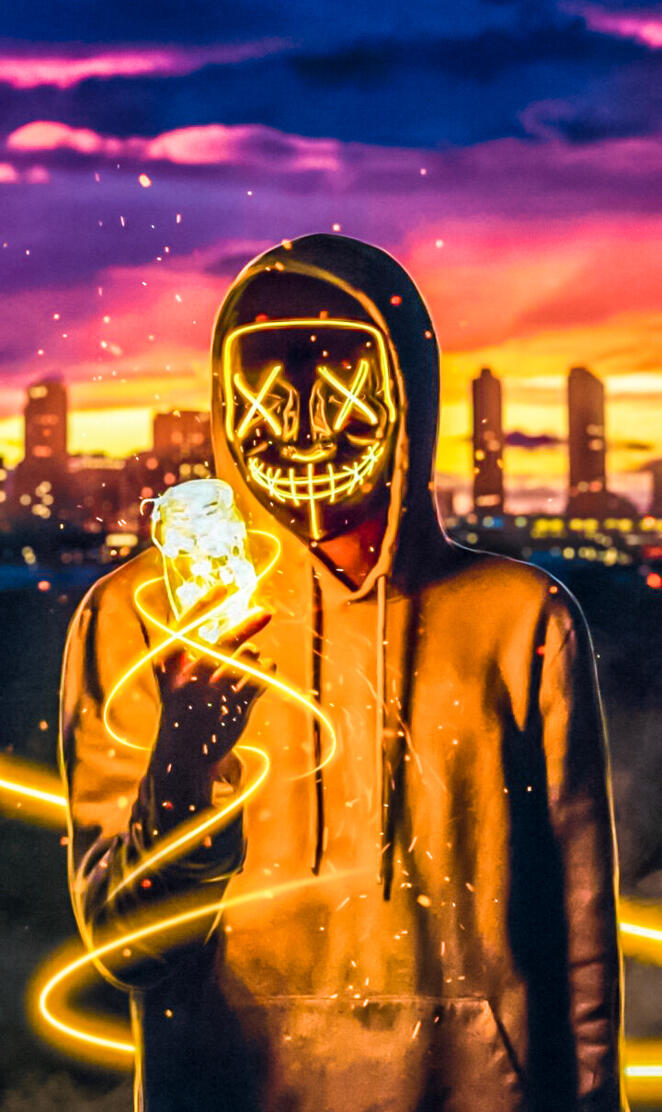 NEON MASK 