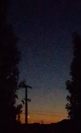 Amanecer en la ventana