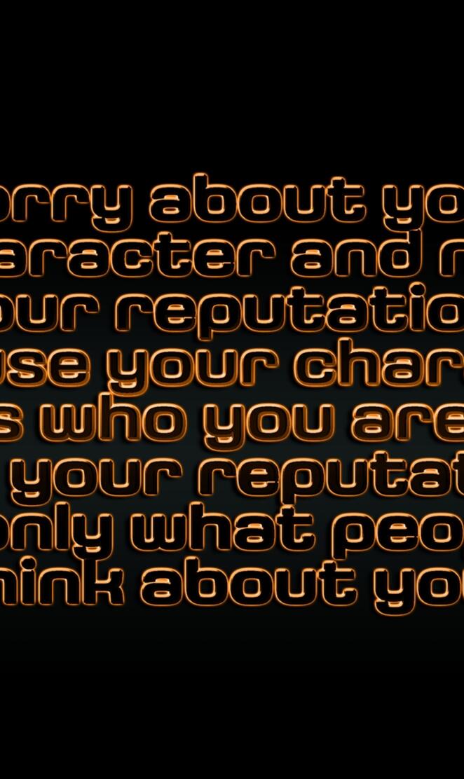 your character
