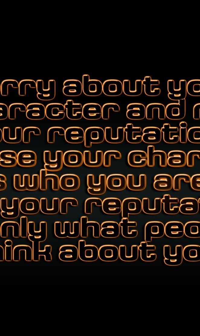 your character