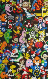 Collage of character