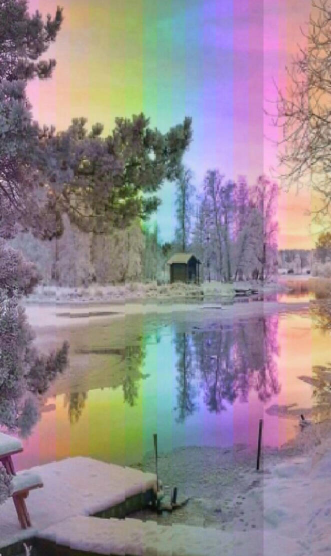 Rainbow cottage