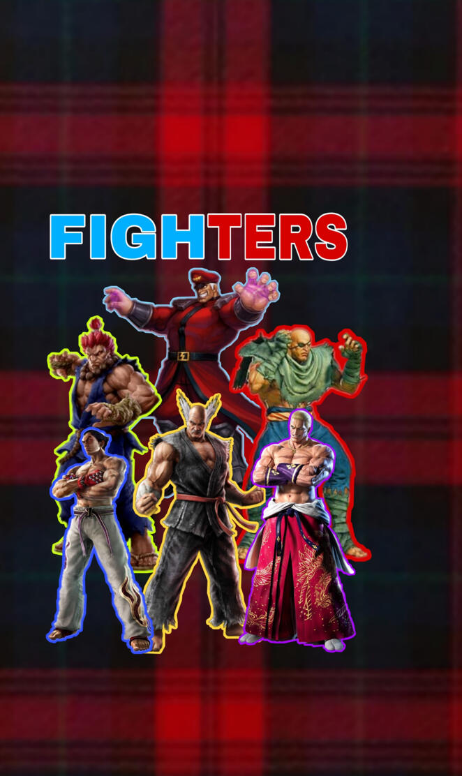 M bison and heihachi