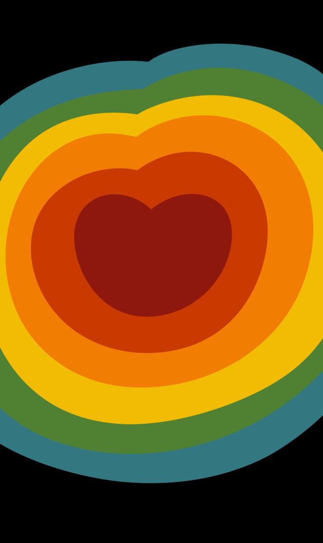 Rainbow Heart