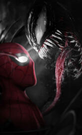 Venom and Spider Man 