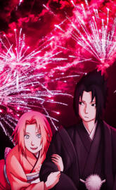 Sasuke and Sakura