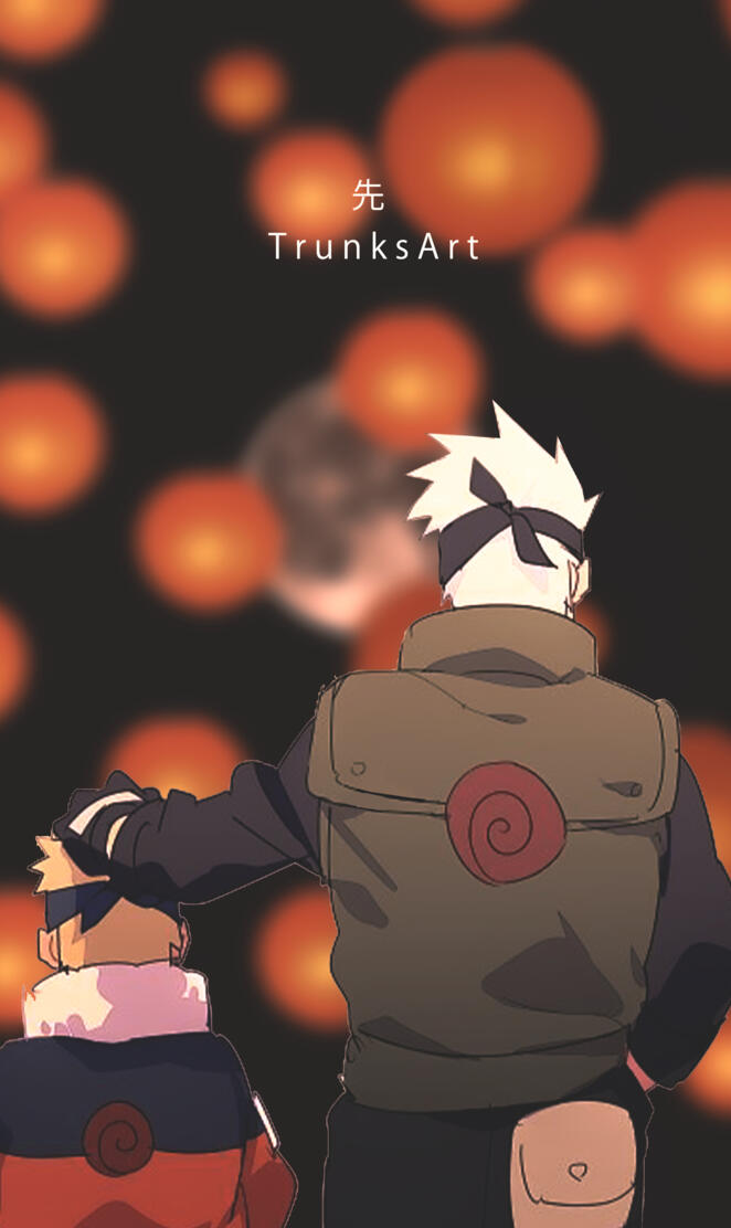 Kakashi and Naruto 
