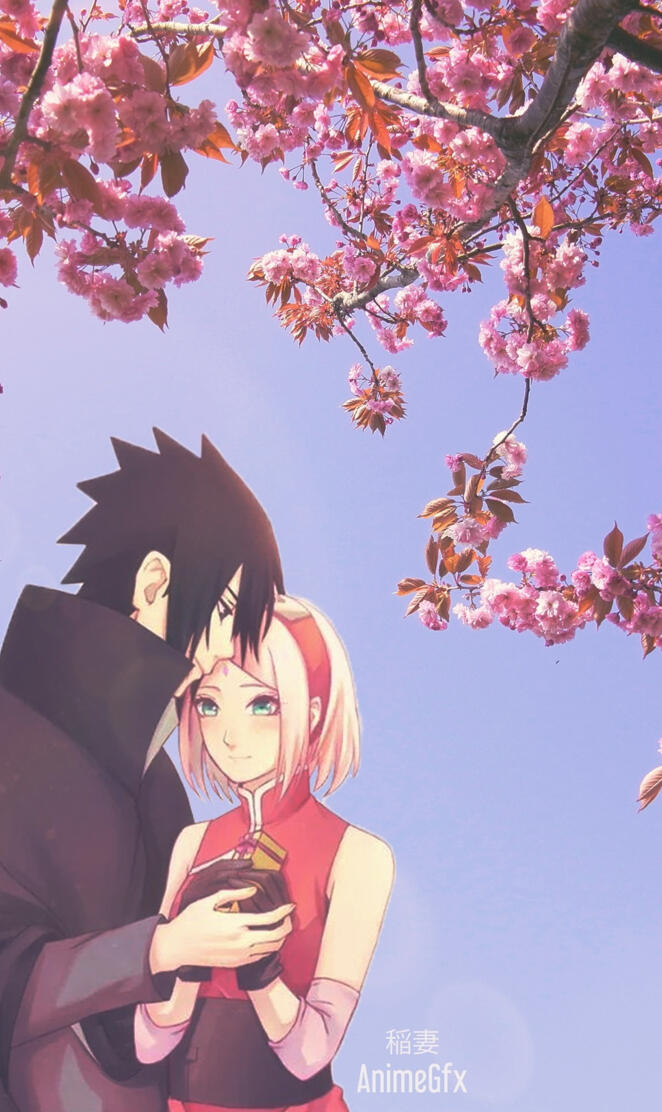 Sasuke and Sakura 