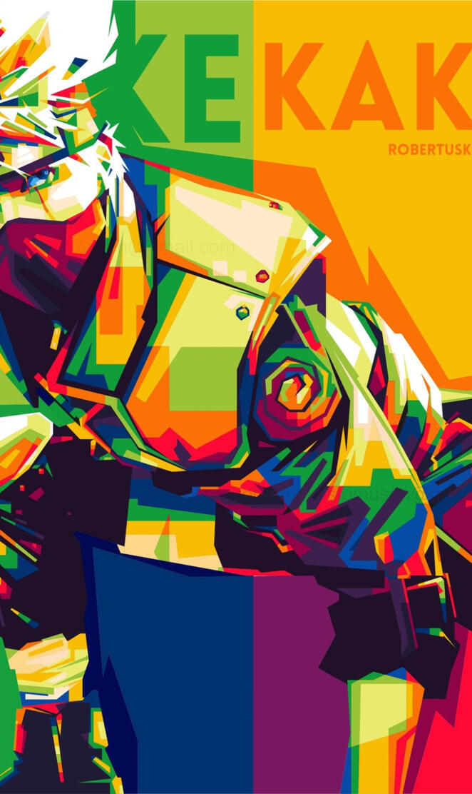 Pop art kakashi