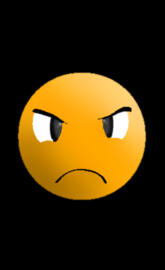 Realistic Angry Emoji