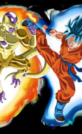 Golden Frieza v Goku