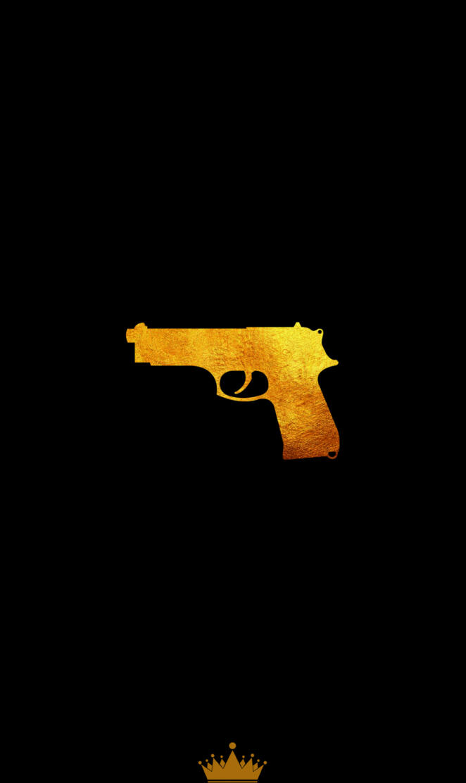Golden Gun Wallpaper