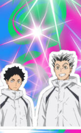 Akaashi bokuto poly