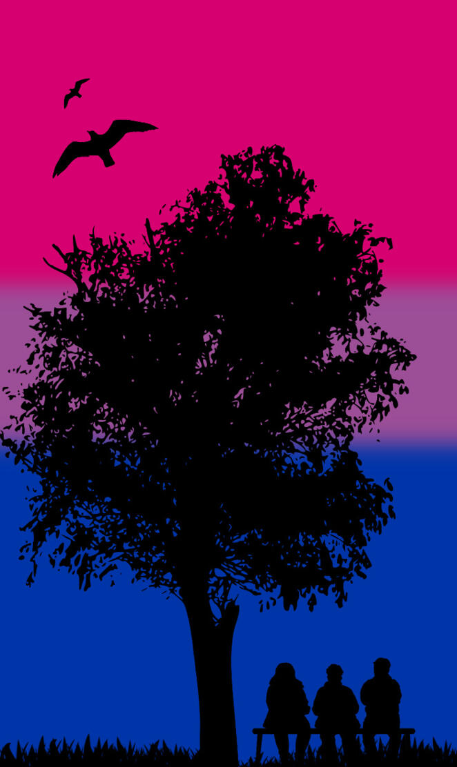 Hidden Bisexual Flag