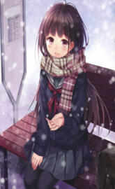 Anime Girl winter