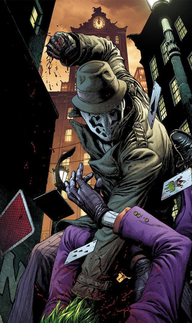 Rorschach hits Joker
