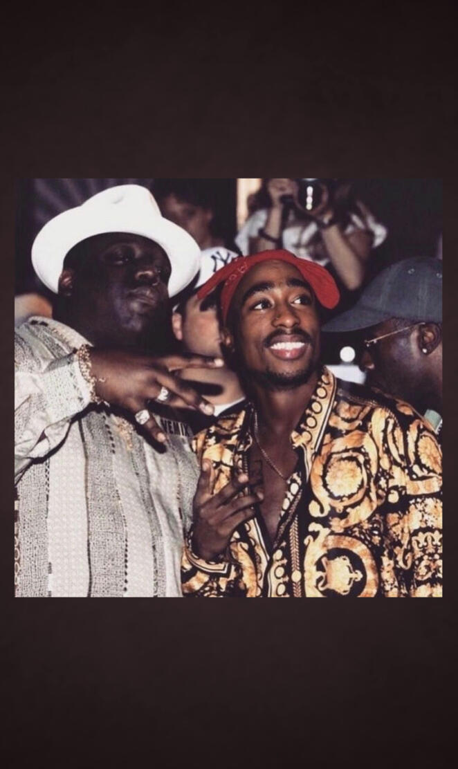 2Pac and Biggie