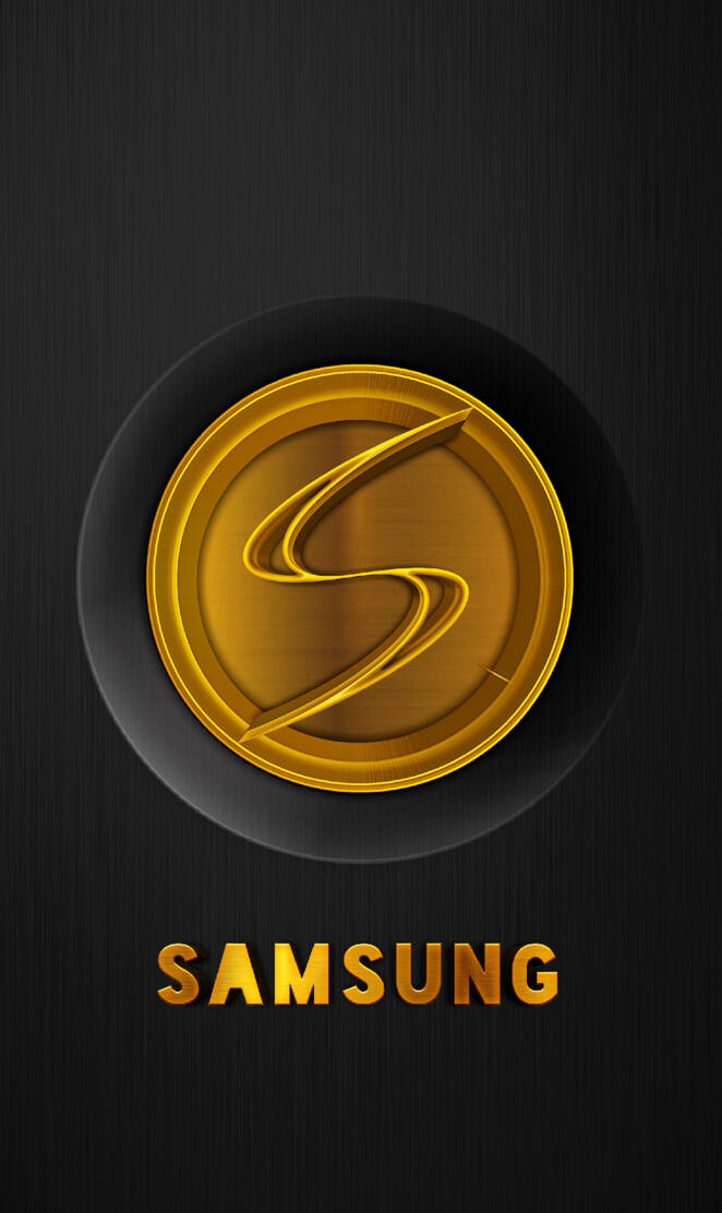 SAMSUNG Gold Black